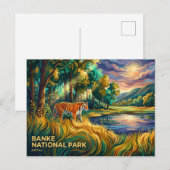 Banke Nationaal Park Nepal Briefkaart (Voorkant / Achterkant)