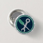 Banken Badge - AC Ronde Button 3,2 Cm (Voorkant /achterkant)