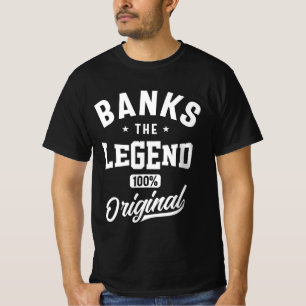 Banken Gepersonaliseerde naam T-shirt