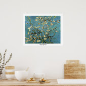 Banken met Almond Blossom door Vincent van Gogh Poster (Keuken)