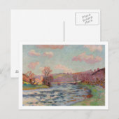 Banken van de Creuse, Limousin, c.1912 (olie op ca Briefkaart (Voorkant / Achterkant)