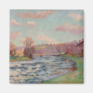 Banken van de Creuse, Limousin, c.1912 (olie op ca Magneet