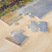 Banken van de Epte in Giverny Monet Fine Art Legpuzzel (Zijkant)