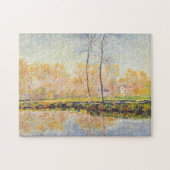 Banken van de Epte in Giverny Monet Fine Art Legpuzzel (Horizontaal)