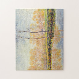 Banken van de Epte in Giverny Monet Fine Art Legpuzzel