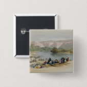 Banken van de Jordaan Vierkante Button 5,1 Cm (Voorkant /achterkant)