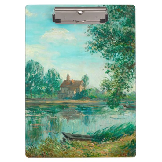 Banken van de Loing in Saint-Mammès Alfred Sisley Klembord (Voorkant)