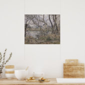 Banken van de Oise Poster (Keuken)