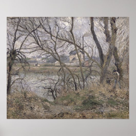 Banken van de Oise Poster (Voorkant)