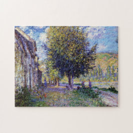 Banken van de Seine bij Lavacourt Monet Fine Art Legpuzzel