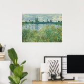 Banken van de Seine - Claude Monet Fine Art Poster (Thuiskantoor)
