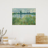 Banken van de Seine - Claude Monet Fine Art Poster (Keuken)