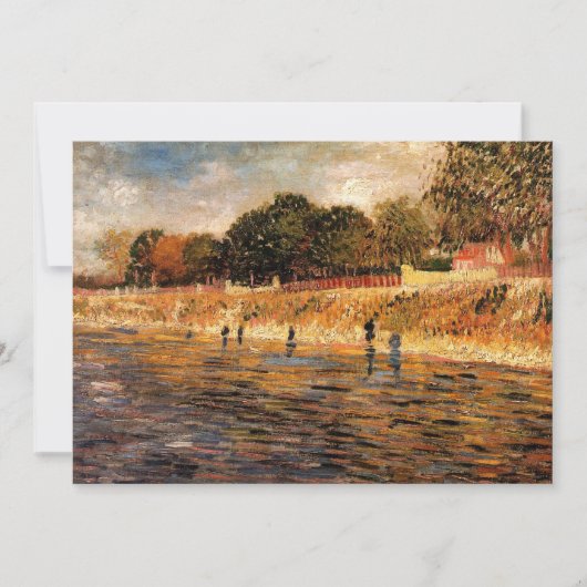 Banken van de Seine door Vincent van Gogh (Voorkant)