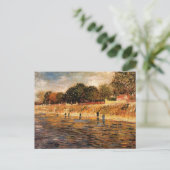 Banken van de Seine door Vincent van Gogh Briefkaart (Staand voorkant)