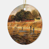 Banken van de Seine door Vincent van Gogh Keramisch Ornament (Links)