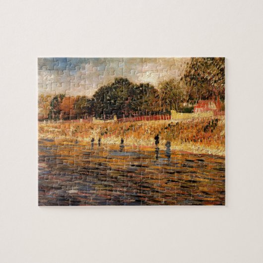 Banken van de Seine door Vincent van Gogh Legpuzzel (Horizontaal)