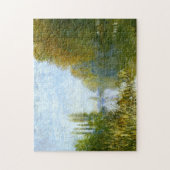 Banken van de Seine in de herfst van Monet Fine Ar Legpuzzel (Verticaal)