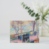 Banken van de Seine | Magnus Enckell Briefkaart (Staand voorkant)