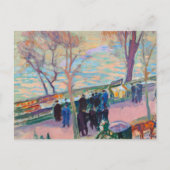 Banken van de Seine | Magnus Enckell Briefkaart (Voorkant)