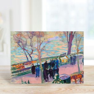 Banken van de Seine   Magnus Enckell Kaart
