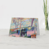 Banken van de Seine | Magnus Enckell Kaart (Voorkant)