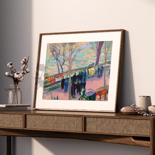 Banken van de Seine | Magnus Enckell Poster