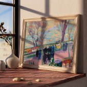 Banken van de Seine | Magnus Enckell Poster