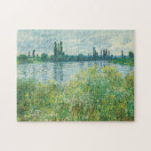 Banken van de Seine River van Monet Legpuzzel (Horizontaal)