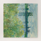 Banken van de Seine River van Monet Legpuzzel (Horizontaal)