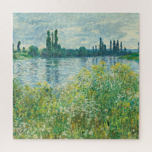 Banken van de Seine River van Monet Legpuzzel