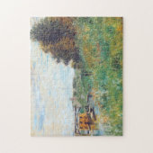 Banken van Seine bij de Argentijnse Bridge Monet F Legpuzzel (Verticaal)