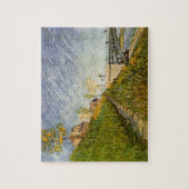 Banken van Seine, Pont de Clichy, door Vincent van Legpuzzel (Verticaal)