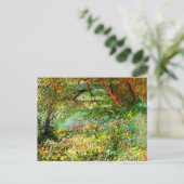 Banken van Seine Pont de Clichy Spring Van Gogh Fi Briefkaart (Staand voorkant)