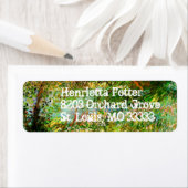 Banken van Seine Pont de Clichy Spring Van Gogh Fi Etiket (Insitu)