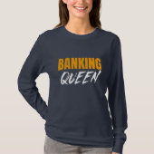 BANKENKONINGIN T-SHIRT (Voorkant)
