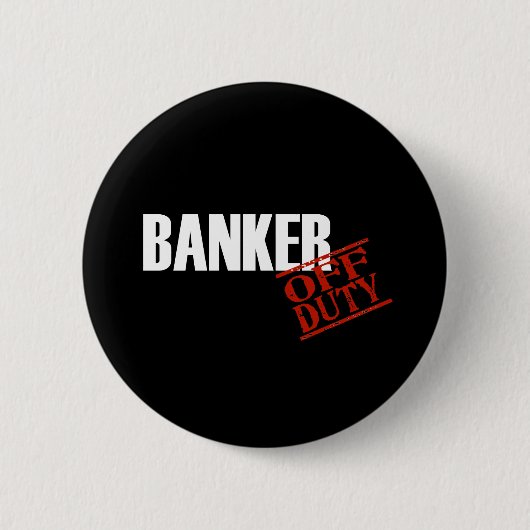 Banker Dark Ronde Button 5,7 Cm (Voorkant)