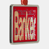 Banker Extraordinaire Metalen Ornament (Rechts)