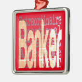 Banker Extraordinaire Metalen Ornament (Links)