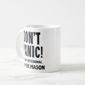 Banker Mason Coffee Mok Gift (Voorkant links)