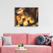 Banker - Mijn kostbare Canvas Afdruk (Insitu (Woonkamer))