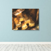 Banker - Mijn kostbare Canvas Afdruk (Insitu (Houten vloer))