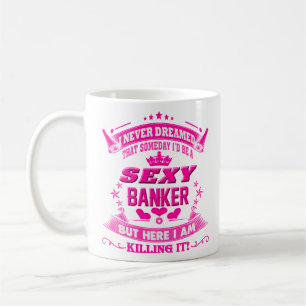 Banker Mok, Bankers Coffee Mok Funny Gifts