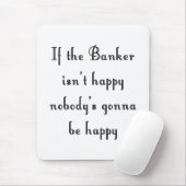 Banker Mousepad Muismat (Met muis)