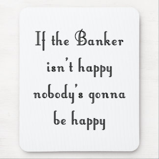 Banker Mousepad Muismat