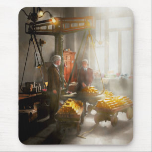 Banker - Waarden van haar goudgewicht Muismat