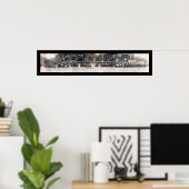 Bankers & Budweiser Foto 1906 Poster (Thuiskantoor)