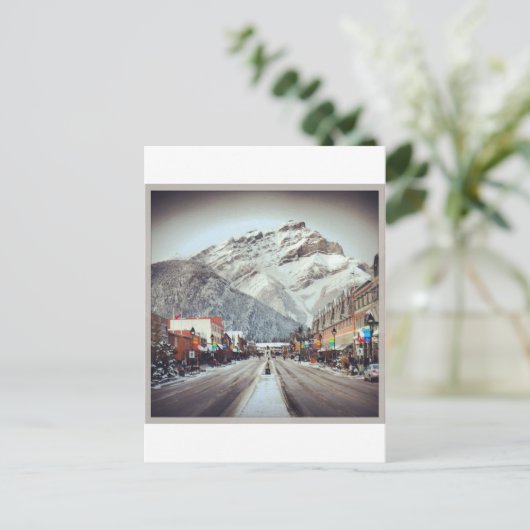 banket briefkaart (Staand voorkant)