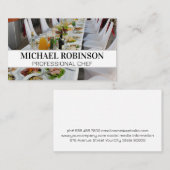 Banket Catering | Culinair Visitekaartje (Voorkant / Achterkant)