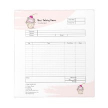 Banket Cupcake Bakkerij Bestelformulier Factuur No