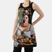 "Banket van Chaos" Surrealistisch Kleurrijk Kunstw Schort (Insitu)